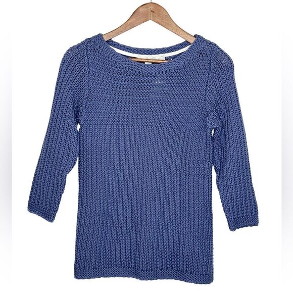 Boden Sweaters - Boden Harvest Cable Knit Sweater Blue NWT Size 2